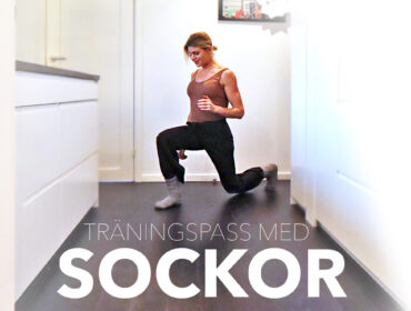 träna med sockor