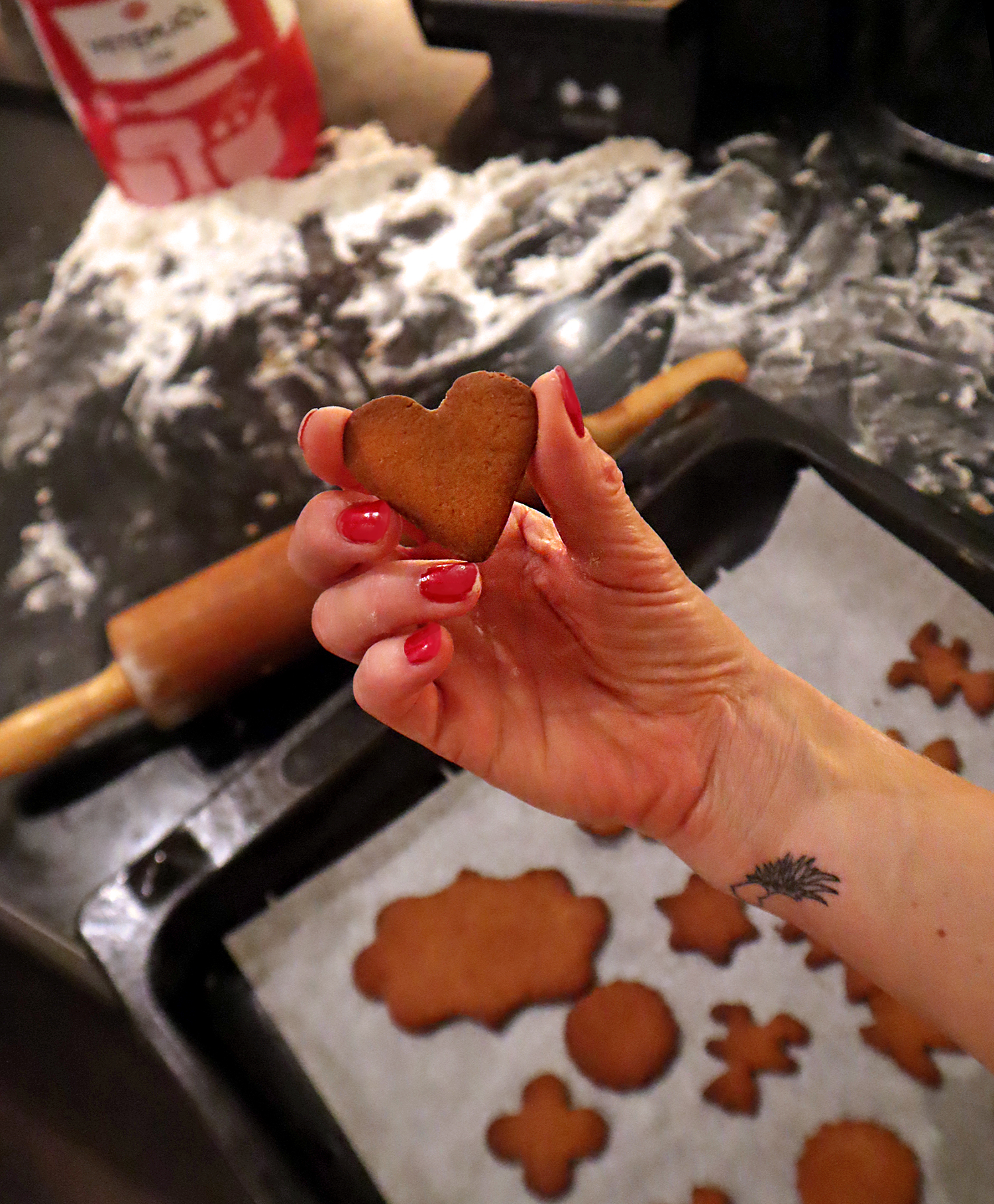 pepparkakshjarta - träningstraditioner