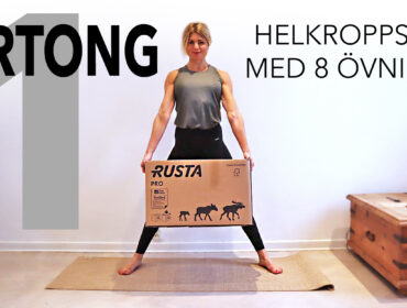 träna med en kartong
