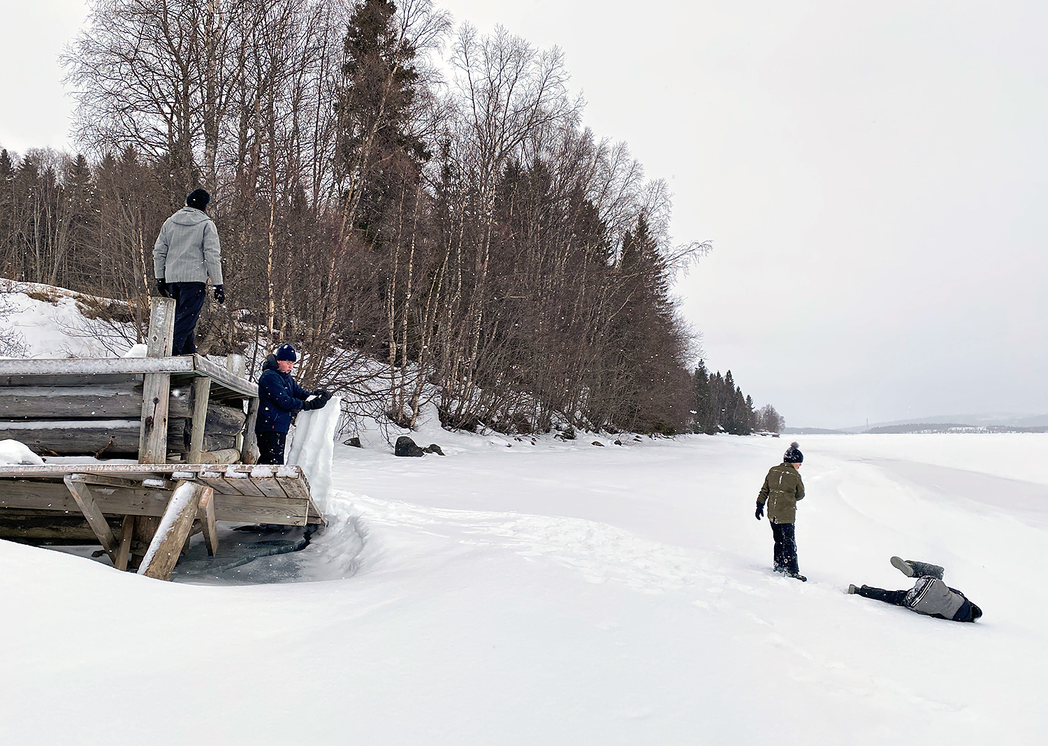 sjon_sportlov21_mormor_barnen - Allt annat än sport – bildbomb från Jorm
