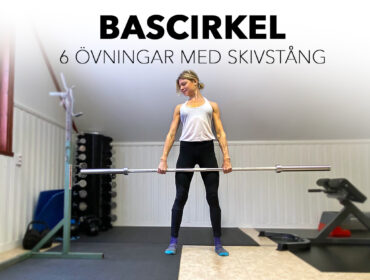 cirkelpass. med skivstång