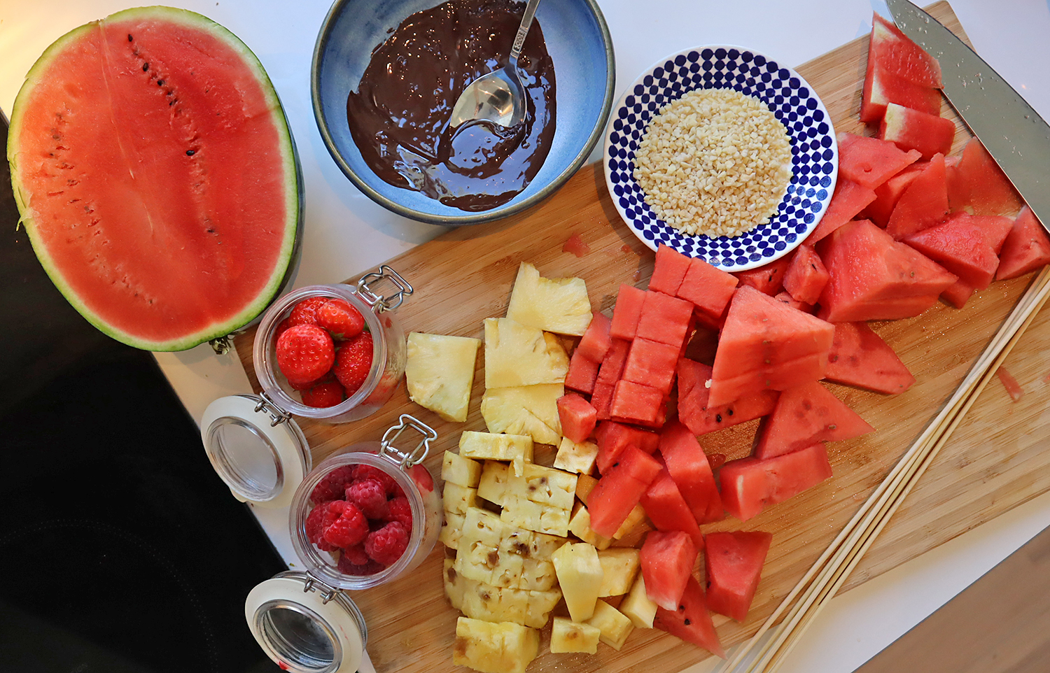 fruktspett_ingr - frysta fruktspett