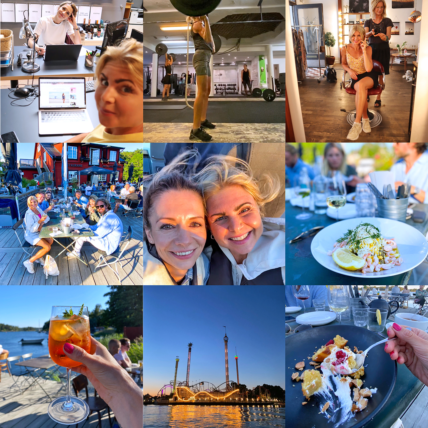 helgen123 - 3 otippade (?) hälsofaktorer och helgen ur mobilen #123