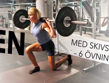 benpass med skivstång