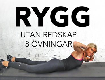 träna ryggen utan redskap