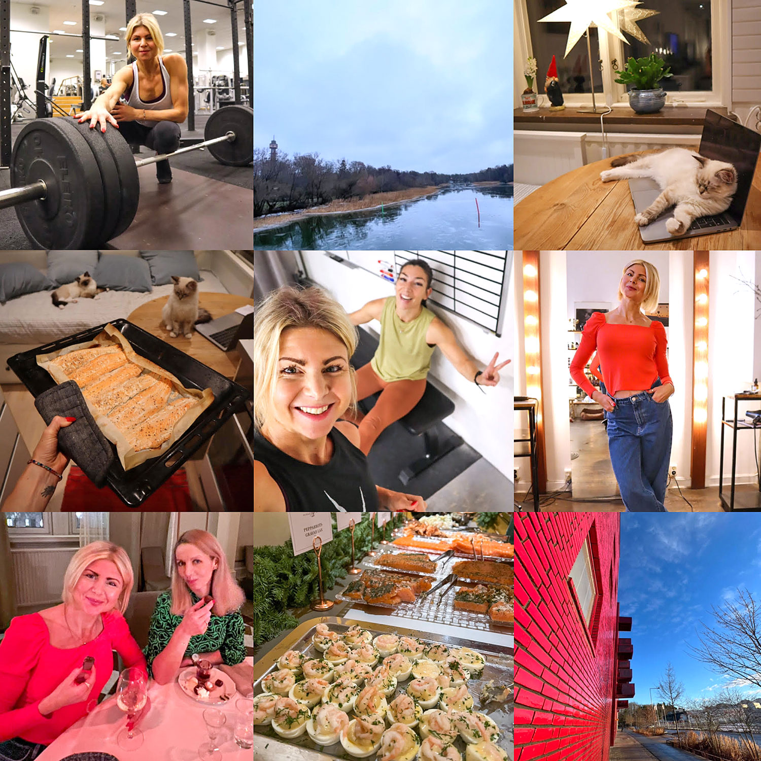 veckans38 - Fest på gym och utanför – veckans träning och vardagsrapport #38