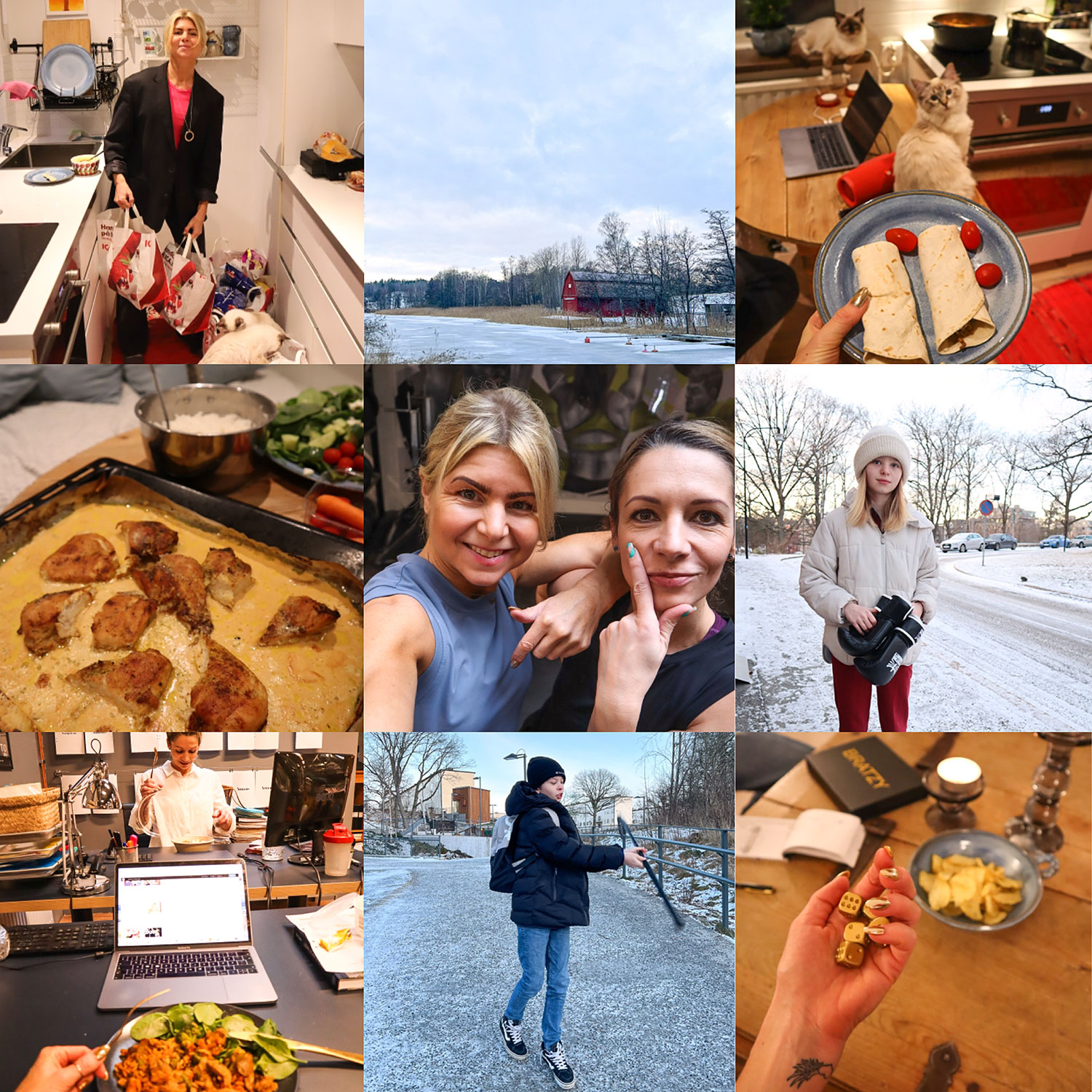 veckans43 - Snatch, solhälsningar och skidskor – veckans träning- och vardagsrapport #43