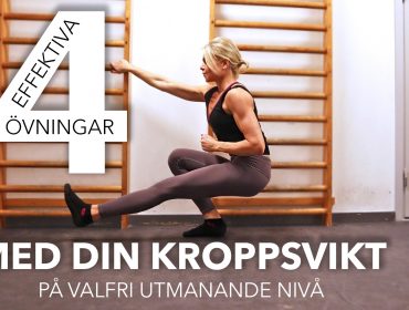 tunga kroppsviktsövningar