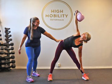 styrkepass med kettlebell