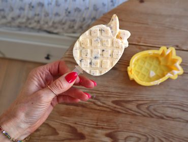 glass av spraygrädde