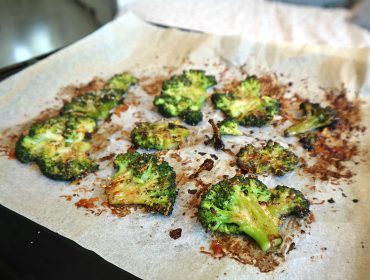 smashed broccoli