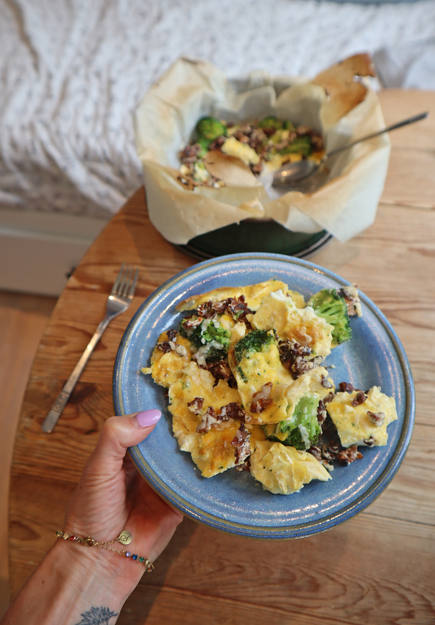 Ugnsomelett med kantareller