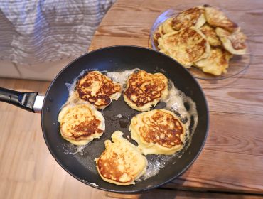 resträtter gott av potatis