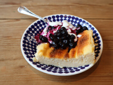 sockerfri ricottaostkaka 