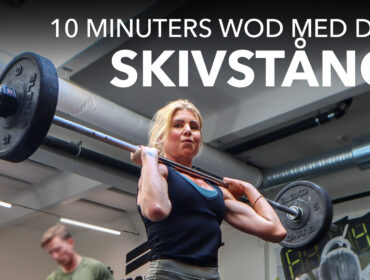 wod med en skivstång