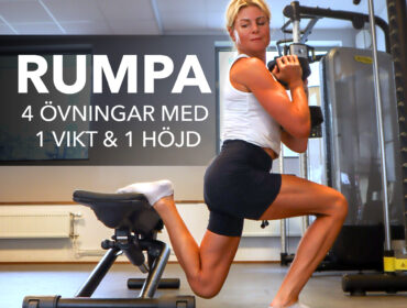 övningar för rumpan