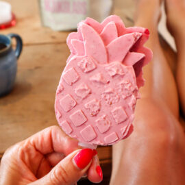 proteinrik hallonglass