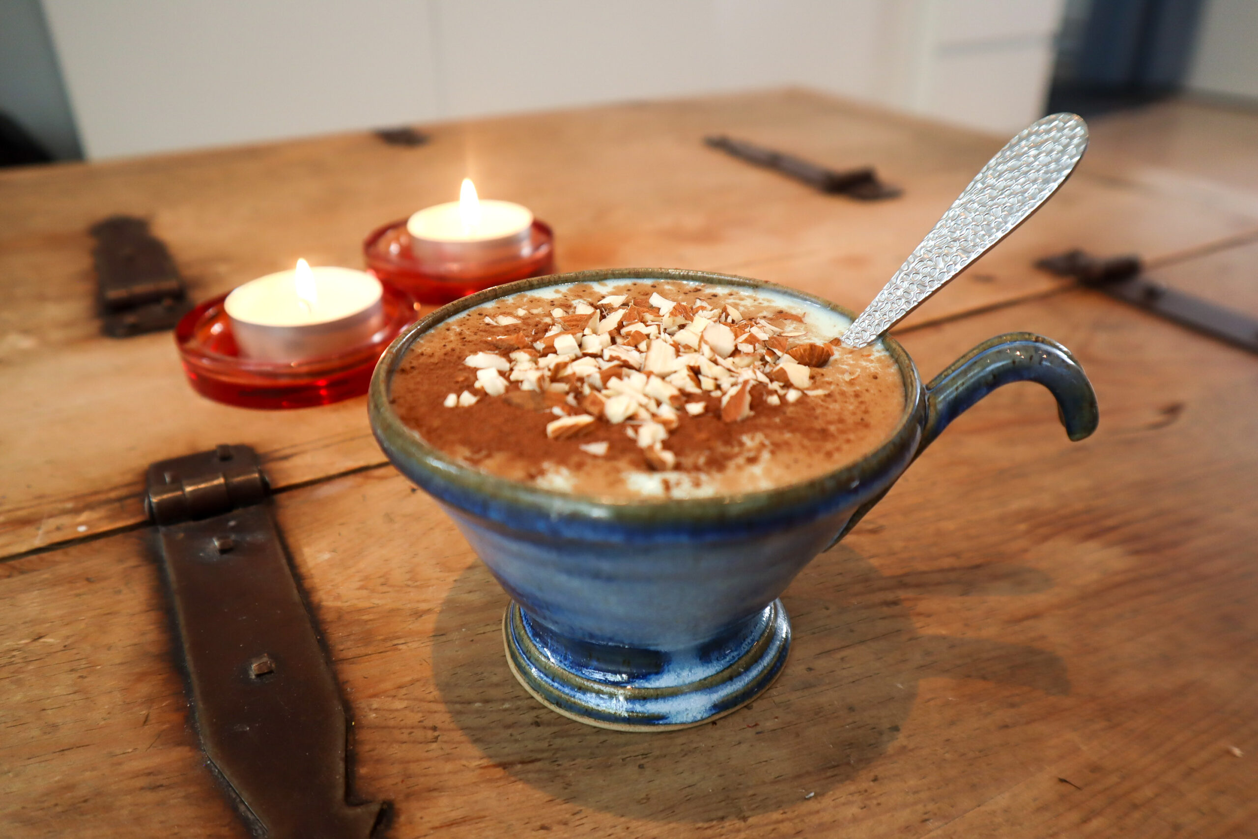 hemgjord proteinpudding