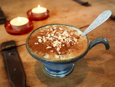 hemgjord proteinpudding