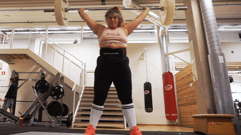 ryckböj - Träna styrka och kondition med olympiska lyft