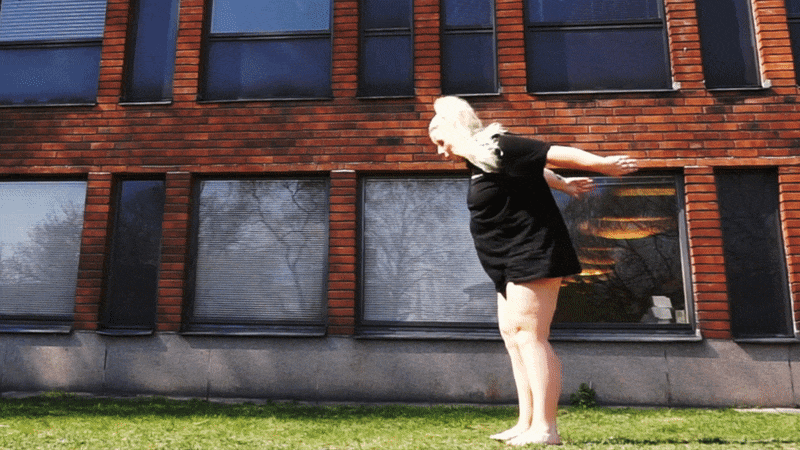 1-1 - Riktigt flåsigt helkroppspass - utan redskap