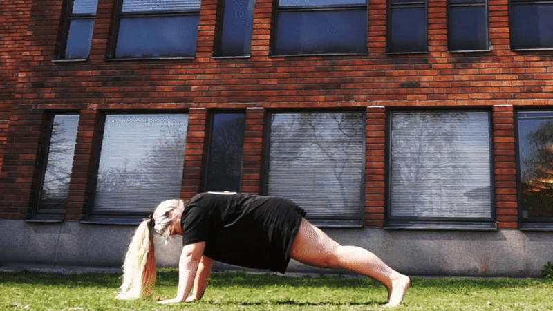 3-1 - Riktigt flåsigt helkroppspass - utan redskap