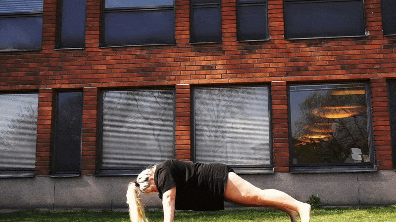 4-1 - Riktigt flåsigt helkroppspass - utan redskap