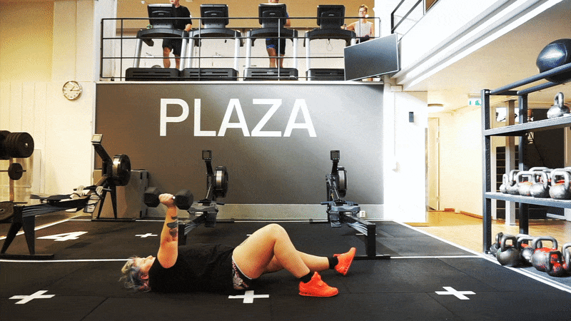 bröstpress - Effektiv uppvärmningskombination