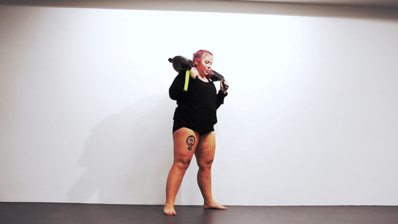 thruster - Effektivt helkroppspass med bulgarian bag