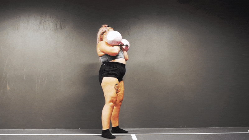 1b - 3 kettlebellpass för 3 olika mål