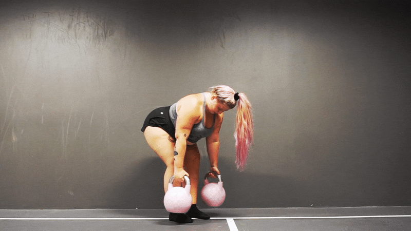 1d - 3 kettlebellpass för 3 olika mål