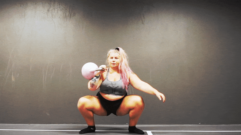 3b - 3 kettlebellpass för 3 olika mål