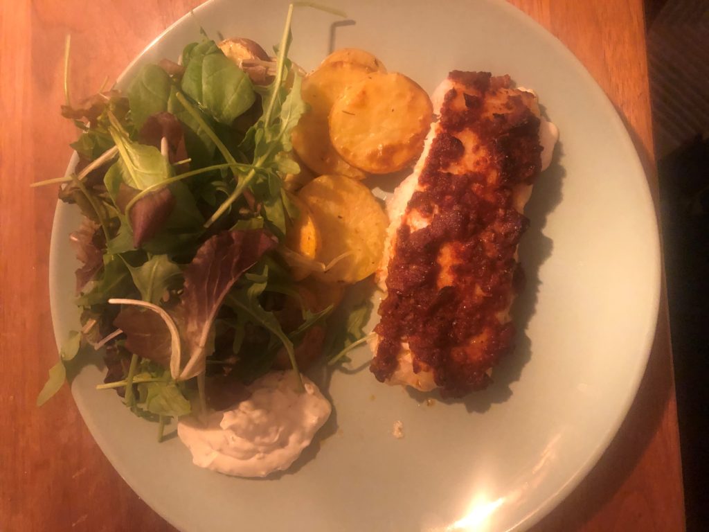 fisk-1024x768 - Tomatbakad torsk med rostad potatis