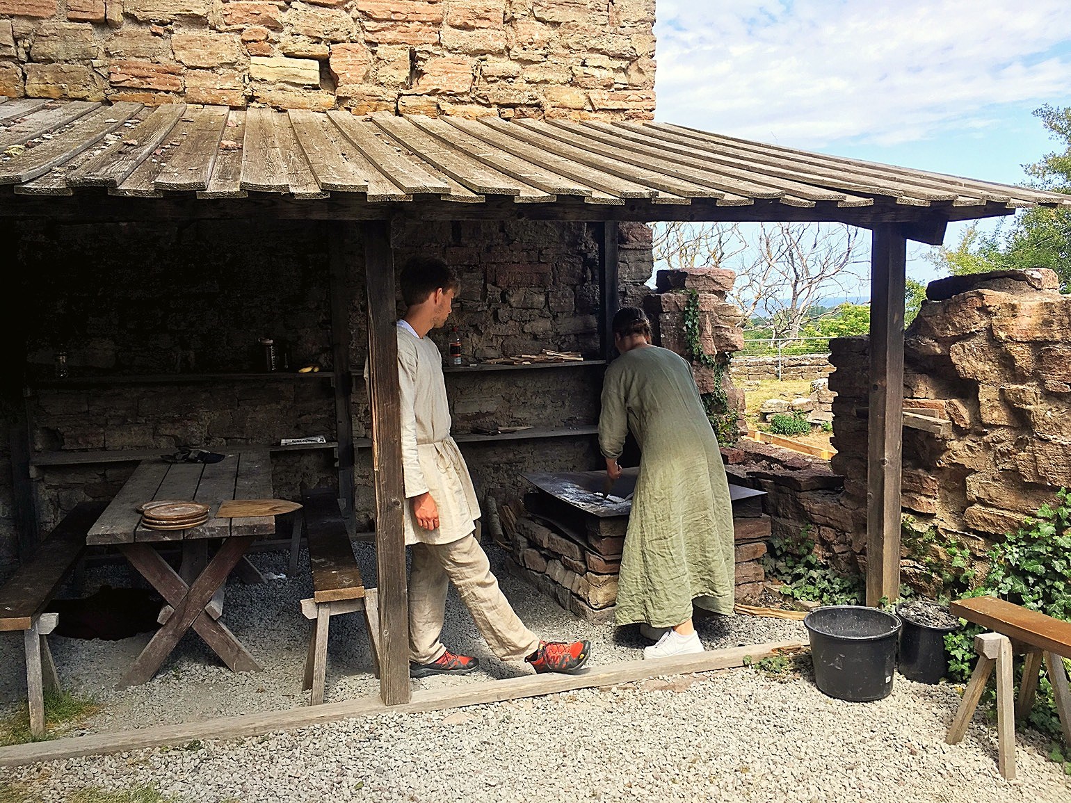 201907121620408210 - Motorstopp med en lastbil bakom