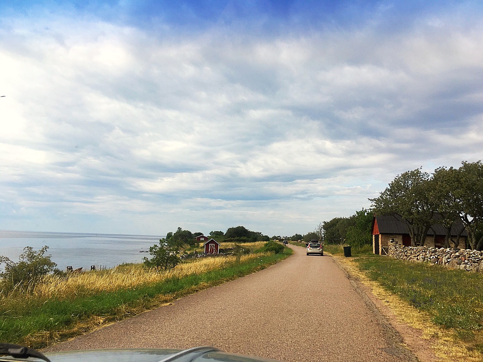 201907121620506644 - Motorstopp med en lastbil bakom