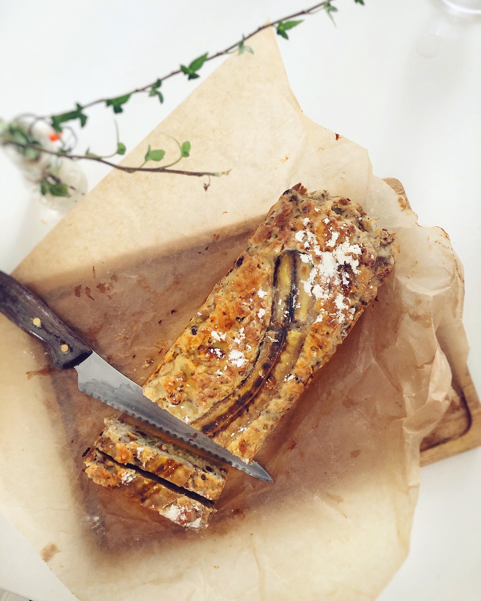 202003222034112850 - Recept på mitt bananbröd