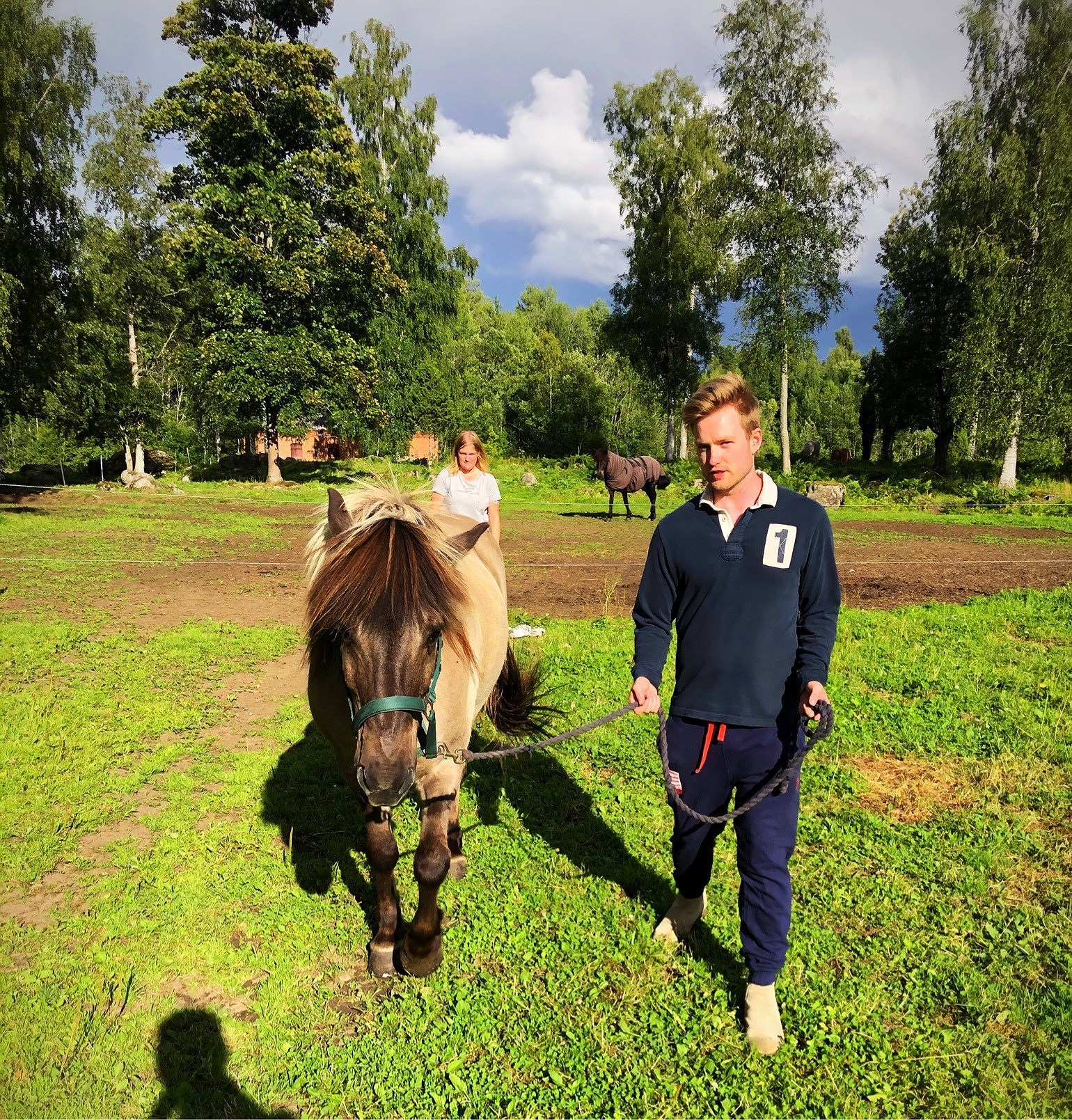 202007300945100129 - Upp i sadeln och full galopp i skogen