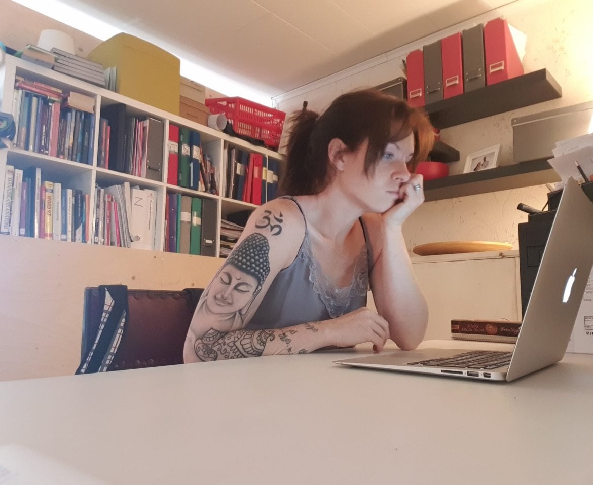 20180613_093915 - Punktering och krafttanke