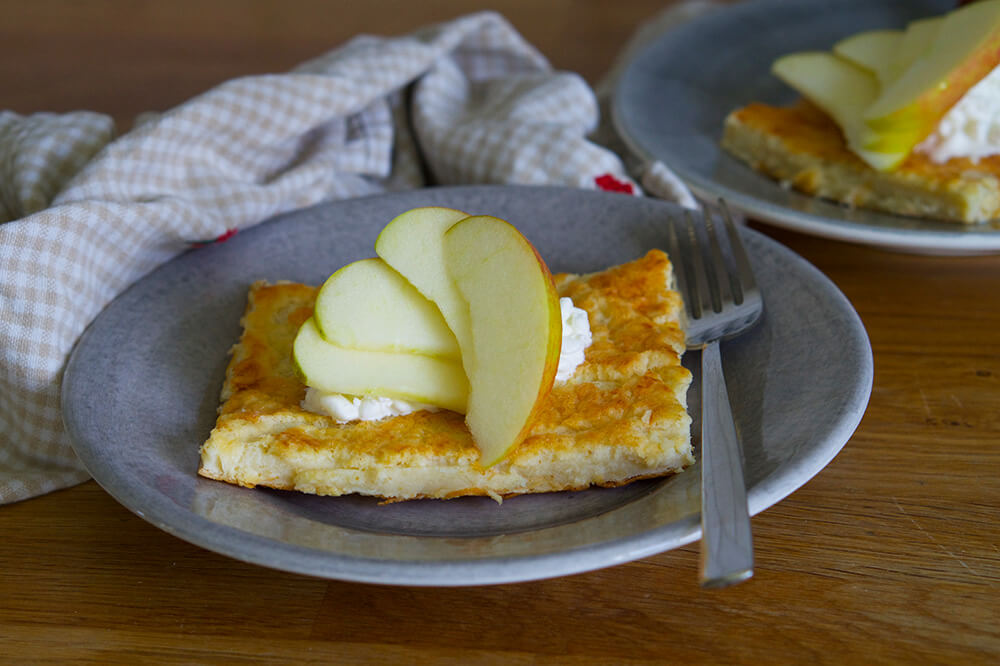 Fiberrik och nyttig ugnspannkaka - recept