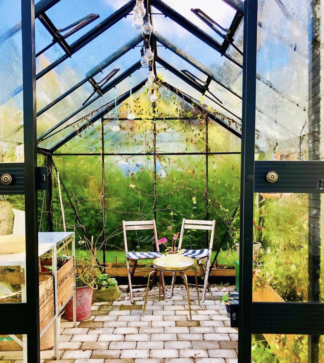 Växthuset på hösten