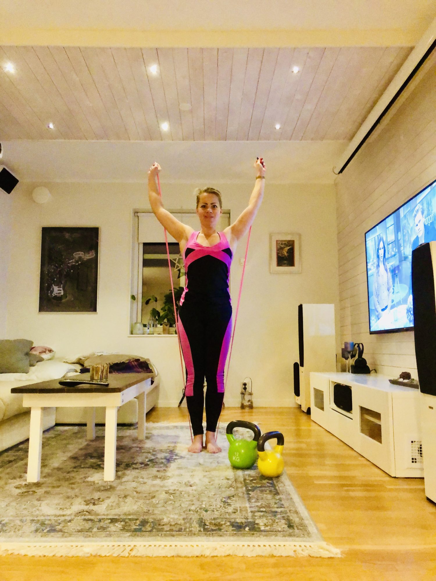 Hemmaträning under Coronpandemin