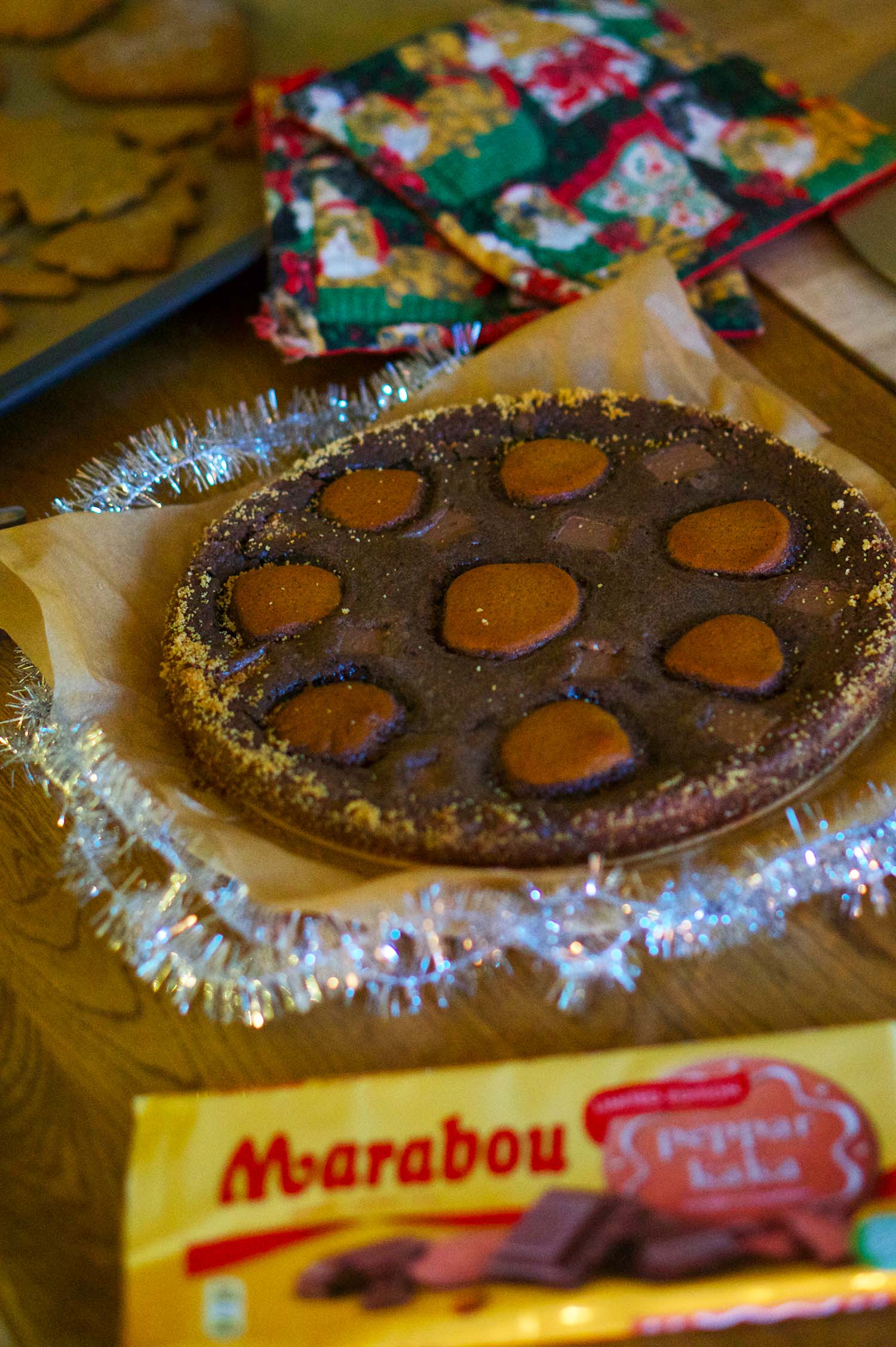 Kladdkaka med pepparkaka recept