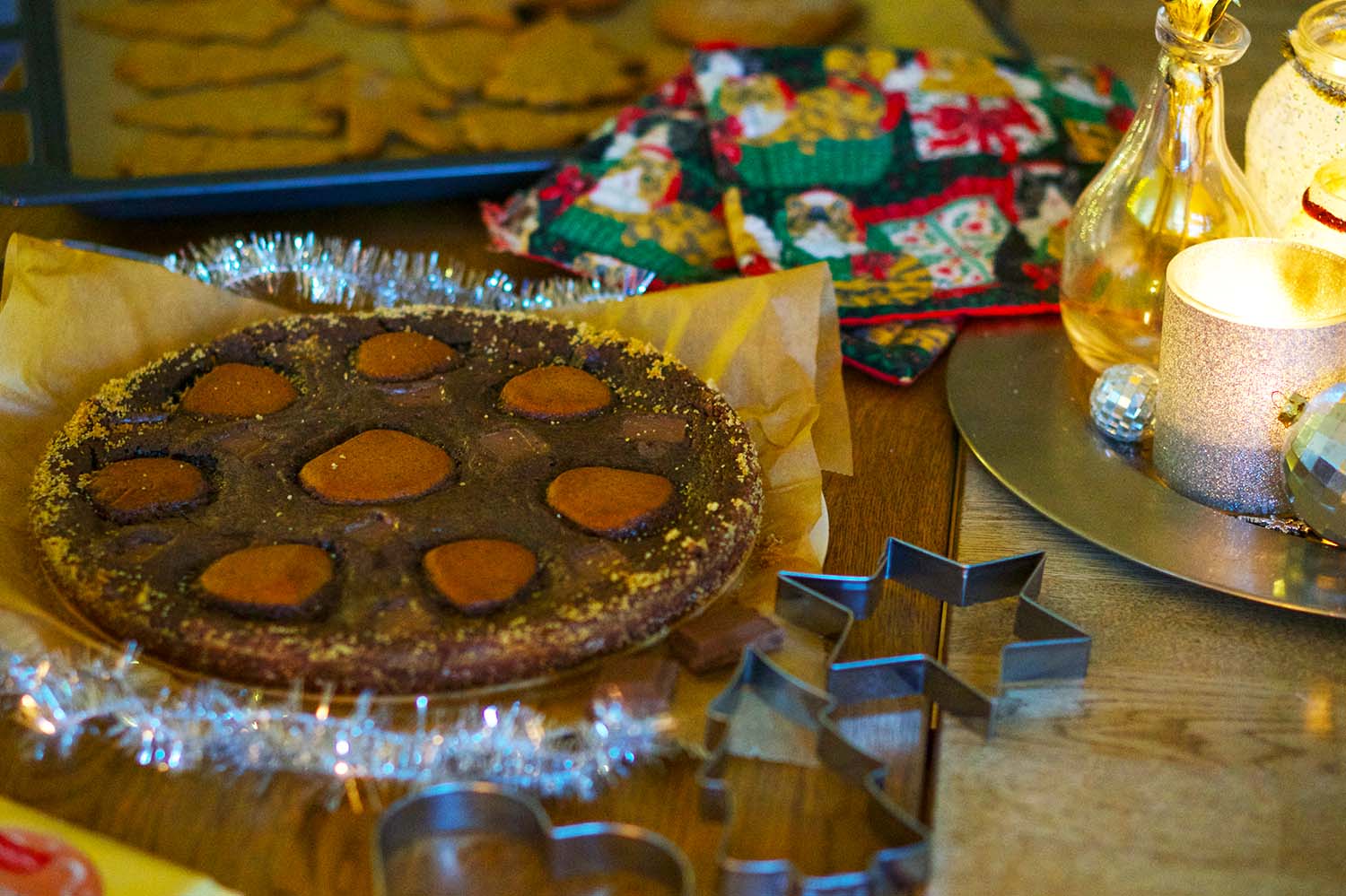 Kladdkaka med pepparkaka recept