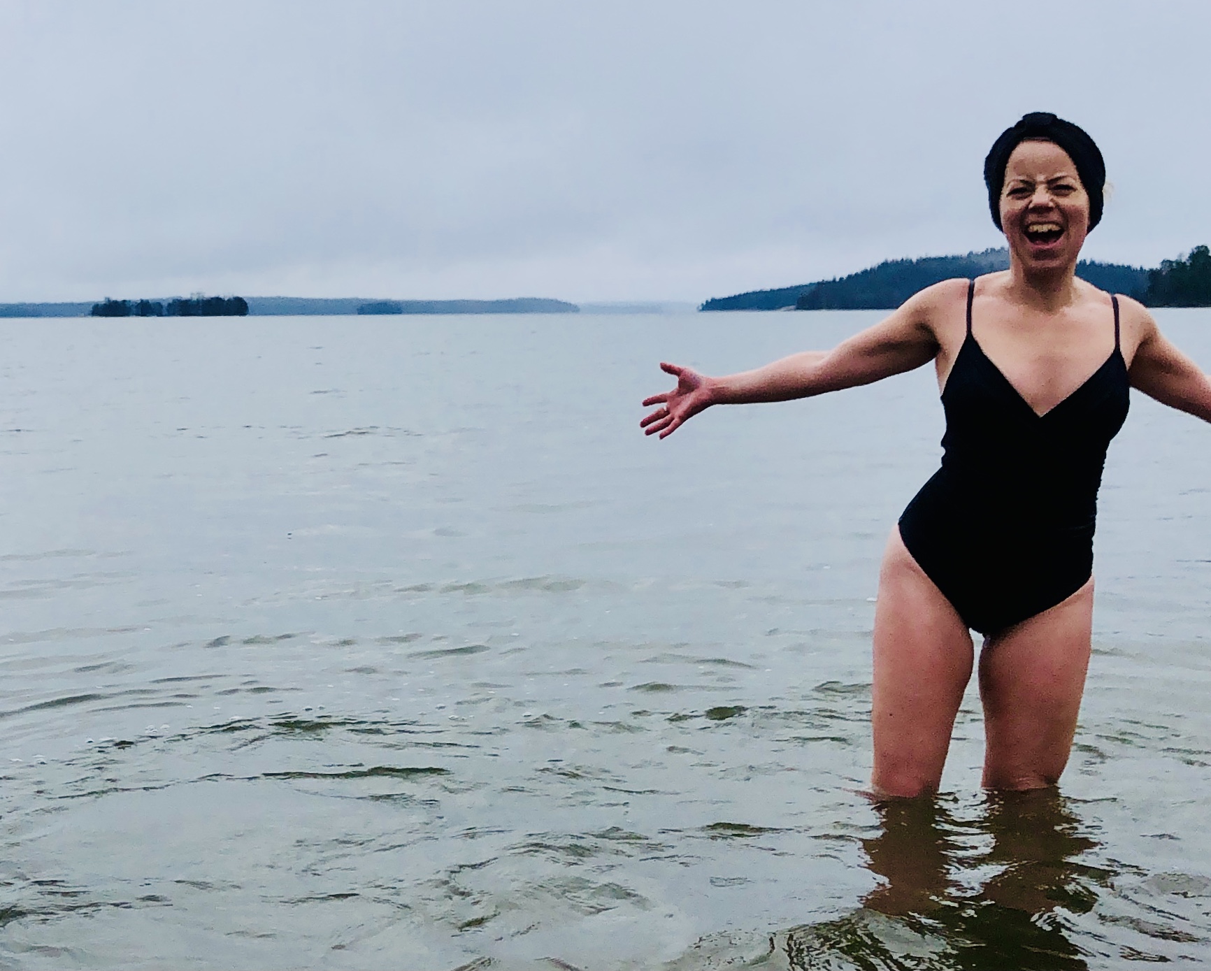 Kallbad januari - årets första dopp