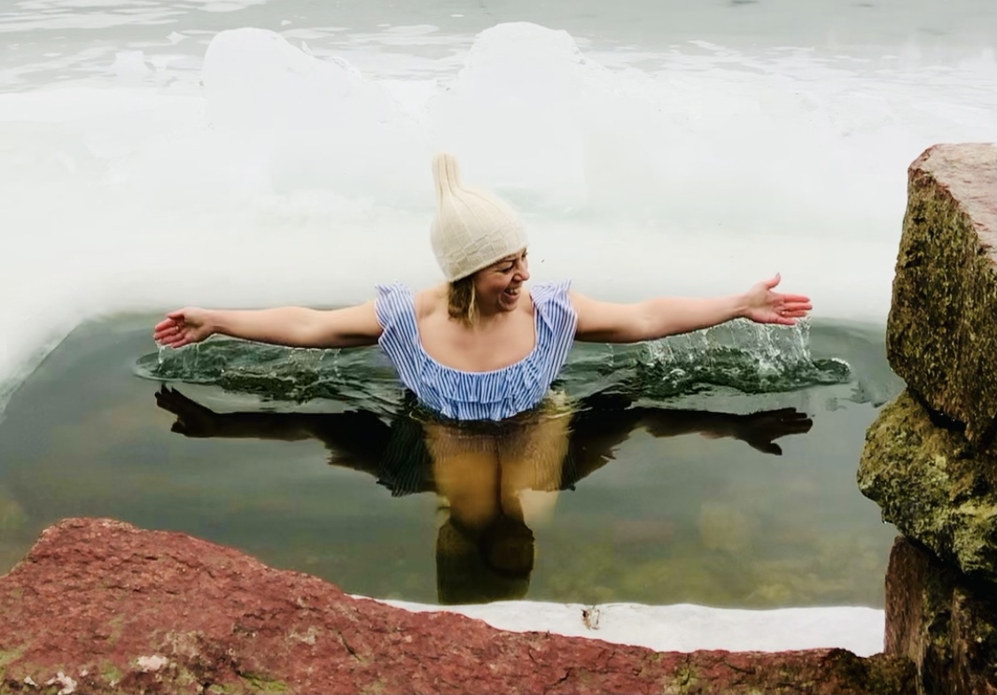 Vinterbada utan bastu - Karin Axelsson