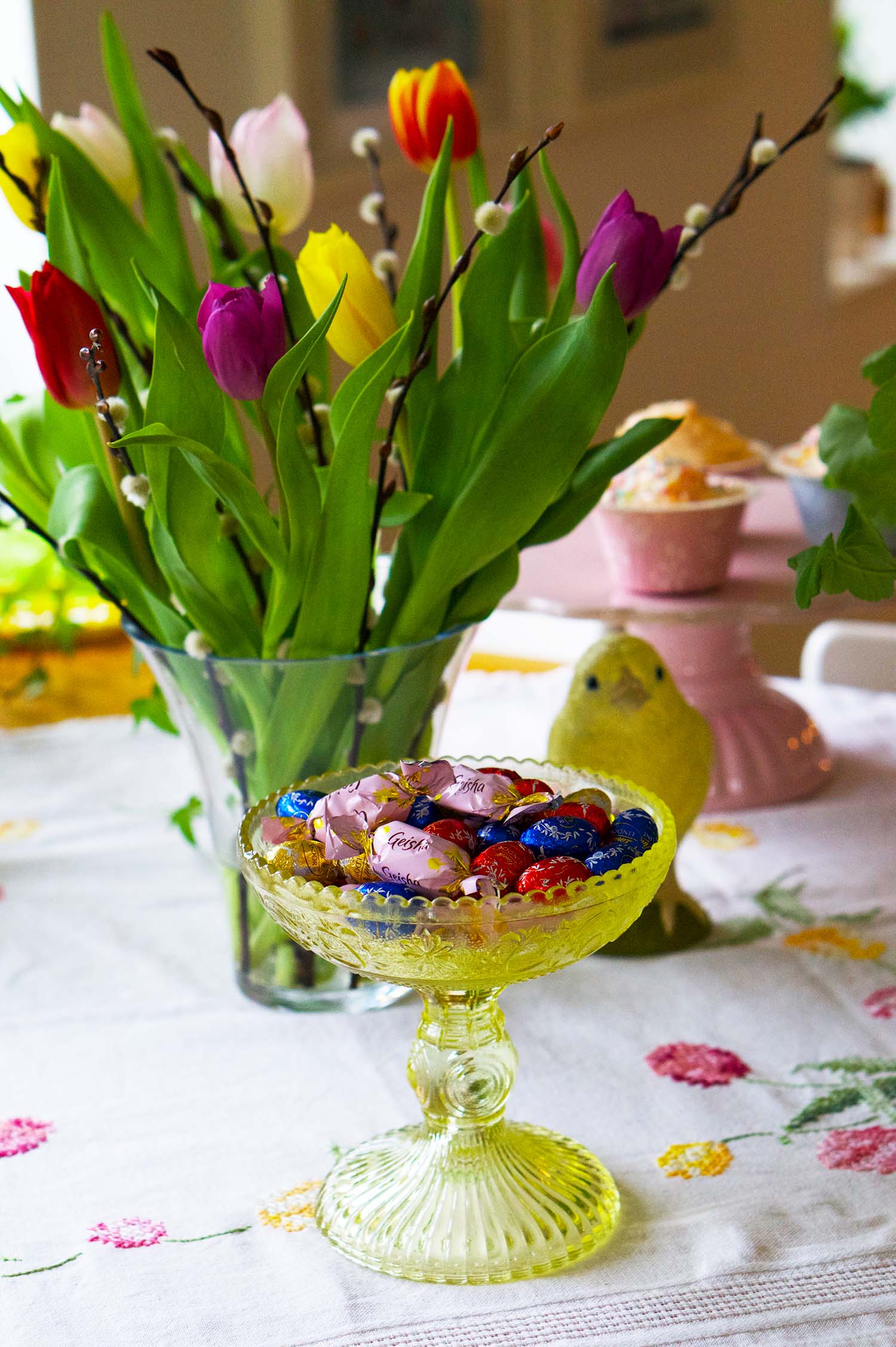 Cupcakes med frosting av smörkräm - recept