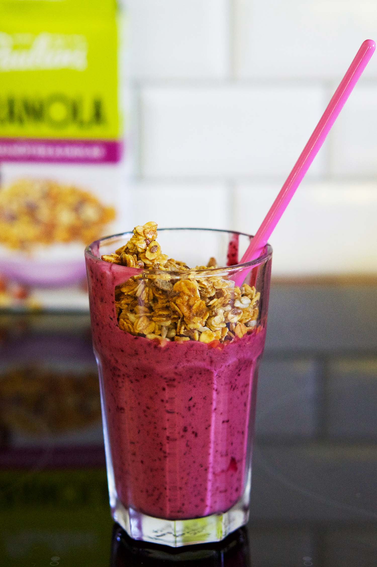 Smoothie med granola recept