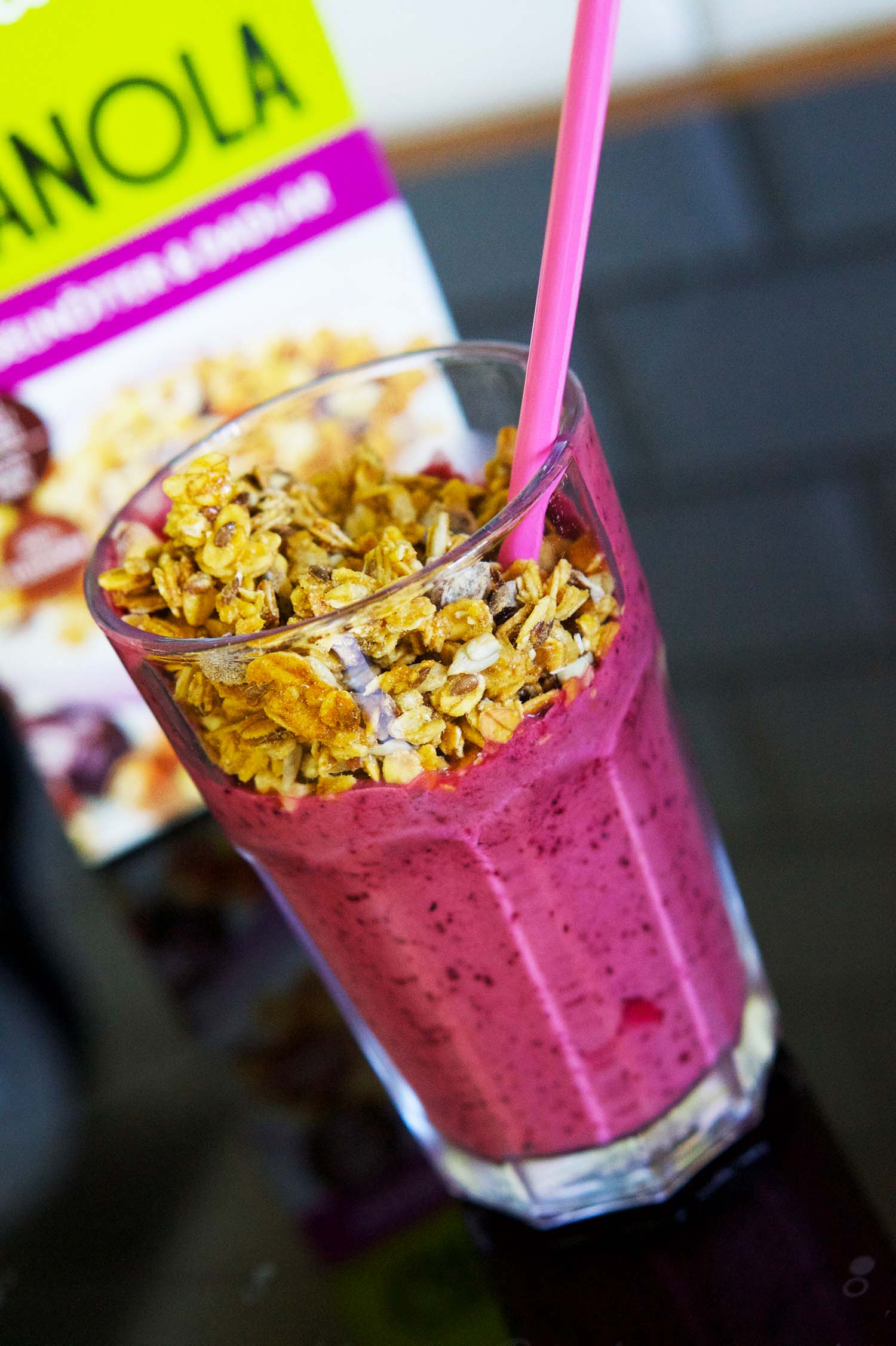 Smoothie med granola recept
