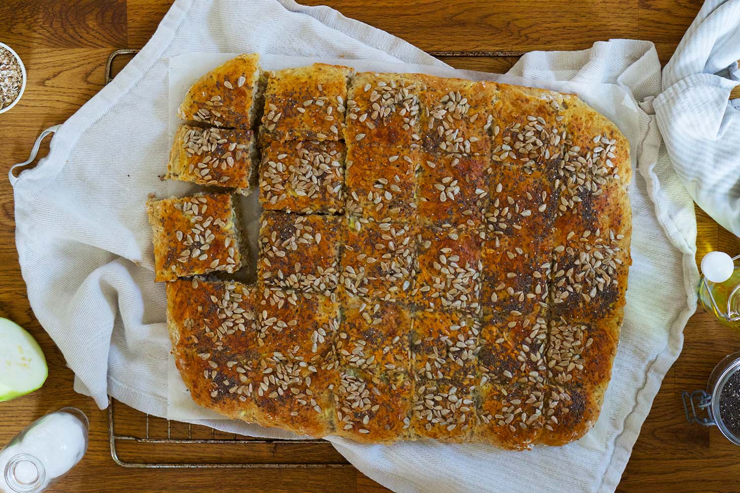 Zuccinibröd recept