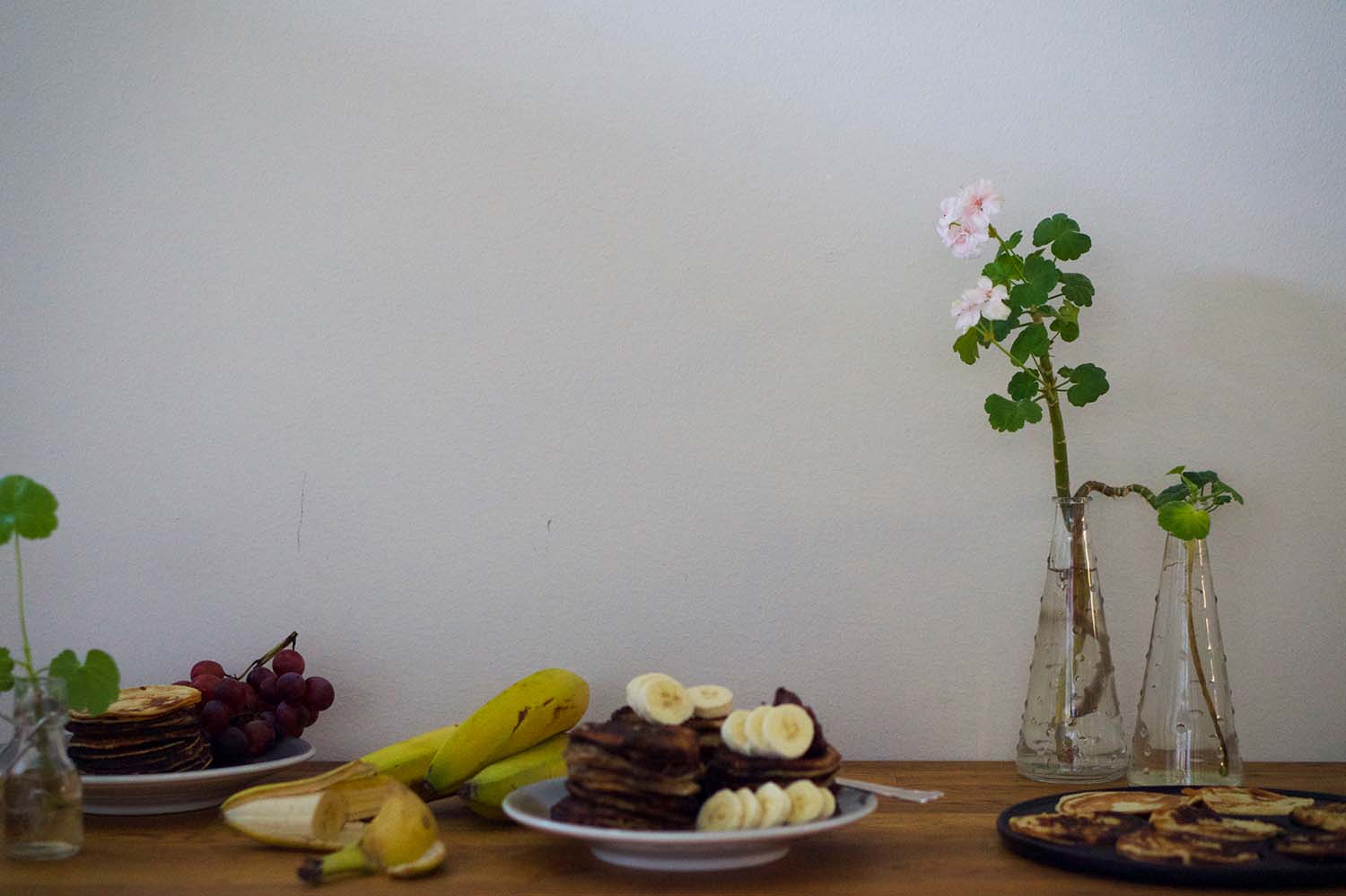 Plättar med banan och nutella - nyttigt recept